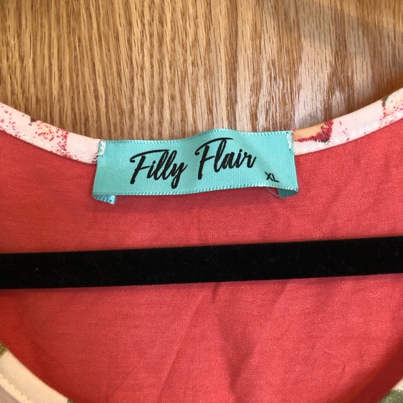NWOT Filly Flair Colorblock Tank Top - Picture 3 of 4